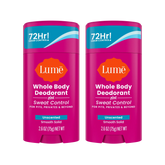 Unscented | Sweat Control Solid Deodorant 2-Pack