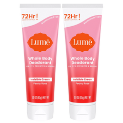 Peony Rose | Cream Tube Deodorant 2-Pack