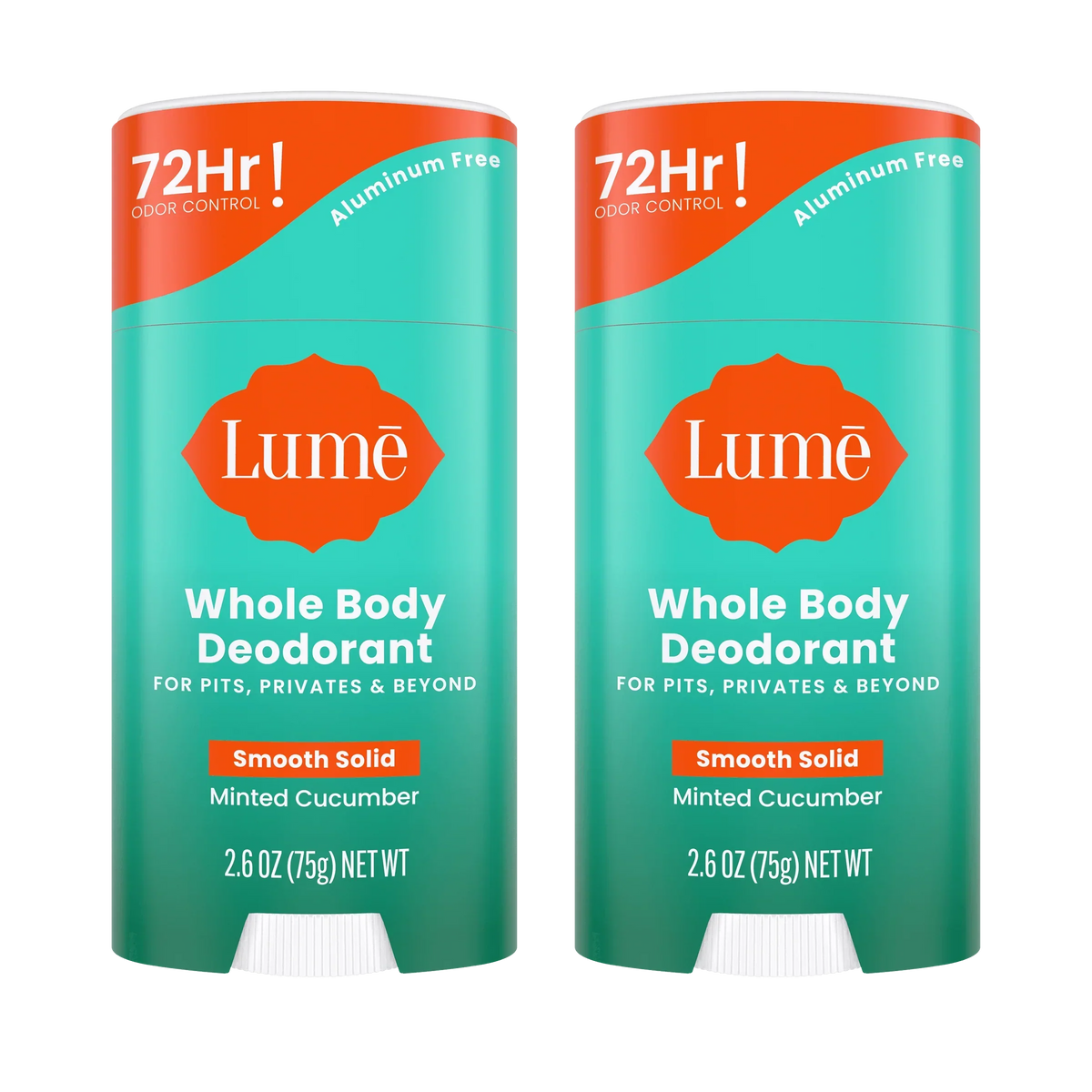 Minted Cucumber | Solid Stick Deodorant 2-Pack