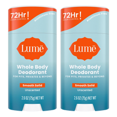 Unscented | Solid Stick Deodorant 2-Pack