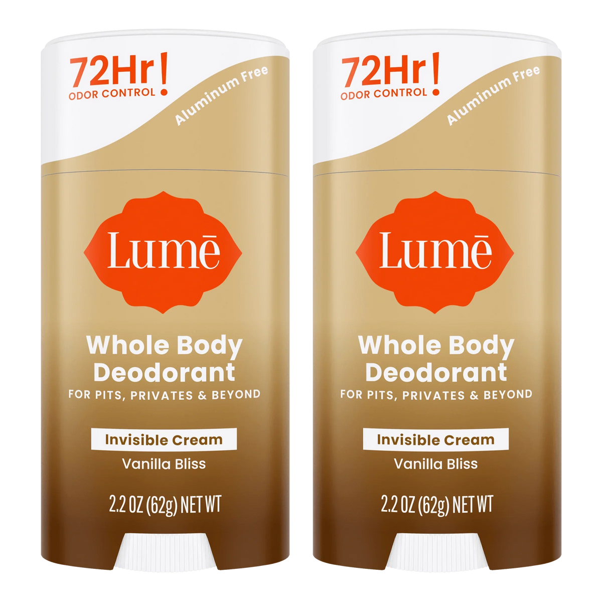 Vanilla Bliss | Cream Stick Deodorant 2-Pack